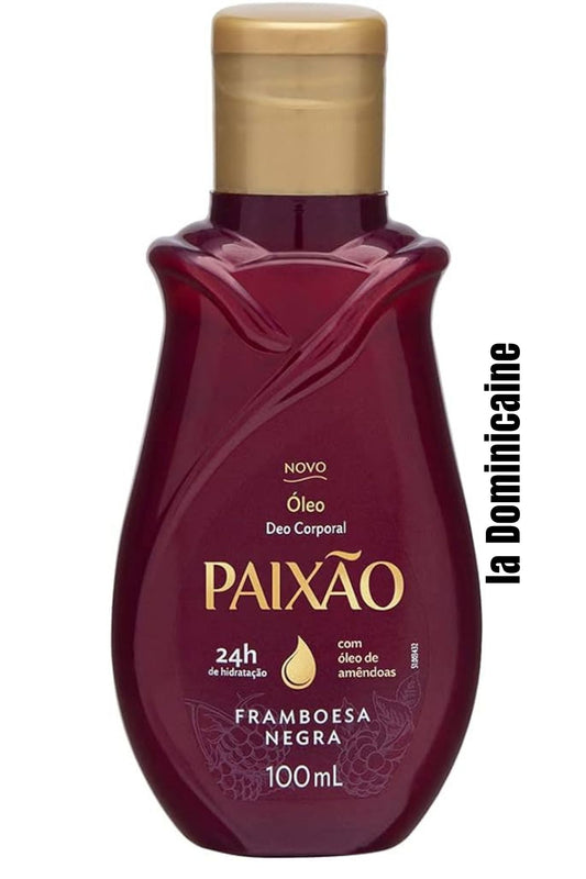 Huile Paixao framboise noire
