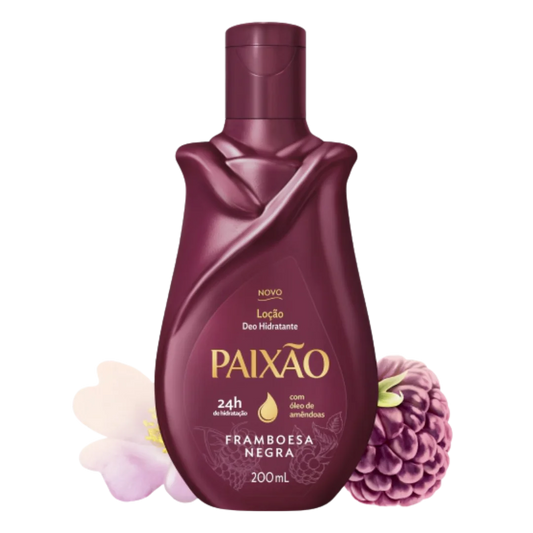 Lotion Paixao framboise negra 200ml